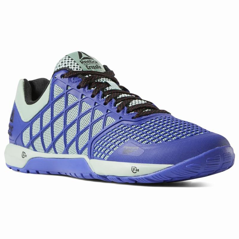 Adidasi Training Reebok Crossfit® Nano 4 Dama Albastri/Violet/Negrii Romania WT4261TI